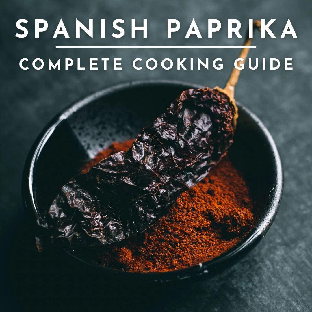 Spanish paprika complete cooking guide infographic