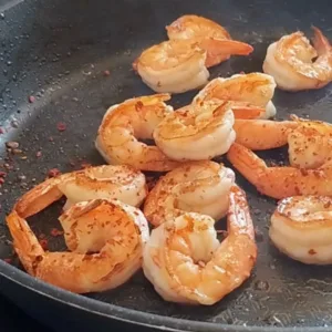 pan-fried shrimp